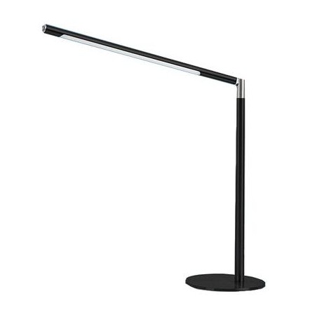 ARCHIVO 2000 LÁMPARA LED SOBREMESA AURA CABEZAL GIRATORIO 360º REGULADOR INTENSIDAD 390X420MM NEGRO