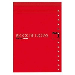 PACSA BLOC NOTAS 80H TREPADAS FOLIO 4X4 CON TAPA -10U-