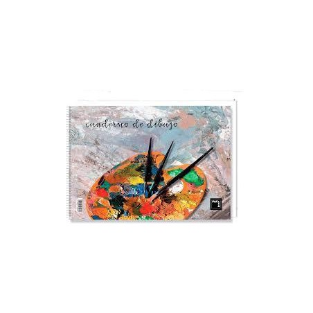 PACSA BLOC DIBUJO ESPIRAL 20H 230X330MM 90GR SIN RECUADRO -10U-