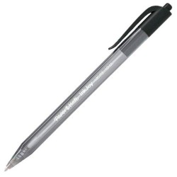 PAPER MATE INKJOY 100 BOLÍGRAFO RETRÁCTIL TRIANGULAR NEGRO -20U-