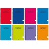PAPYRUS CUADERNO TAPA PP 08-UNICLASIC 80H 90GR PAUTA 2,5MM FOLIO COLORES SURTIDOS