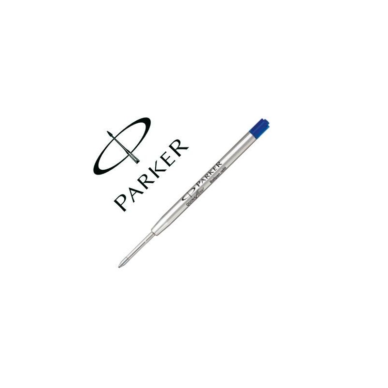PARKER RECAMBIO PARA BOLIGRAFO QUINK FLOW PUNTA FINA AZUL