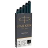 PARKER RECAMBIO CARTUCHO DE TINTA LARGO QUINK MINI NEGRO -5U-