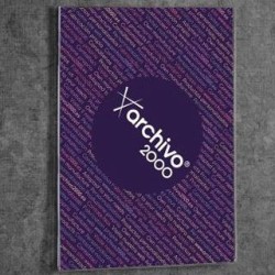 ARCHIVO 2000 EXPOSITOR MURAL CON ADHESIVO DIN A5 VERTICAL 150X210MM CRISTAL TRANSPARENTE
