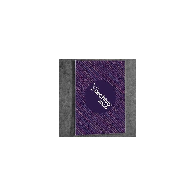 ARCHIVO 2000 EXPOSITOR MURAL CON ADHESIVO DIN A5 VERTICAL 150X210MM CRISTAL TRANSPARENTE