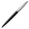 PARKER BOLÍGRAFO JOTTER BOND STREET BLACK TINTA AZUL CUERPO NEGRO/ACERO