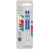 PARKER RECAMBIO JOTTER PUNTA MEDIA GEL AZUL BLISTER -2U-