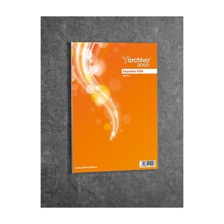 ARCHIVO 2000 EXPOSITOR MURAL ARCHIVO 2000 "PREMIUM" CON ADHESIVO DIN A4 VERTICAL ESPESOR 3 MM 210X300 MM