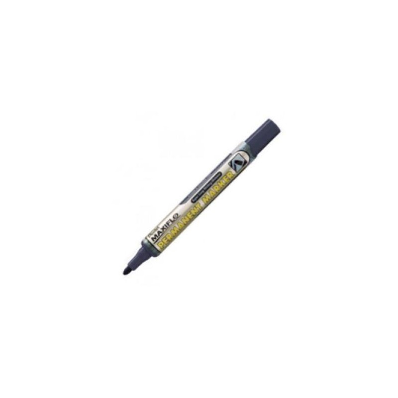 PENTEL MAXIFLO NLF50 ROTULADOR PERMANENTE PUNTA BALA NEGRO