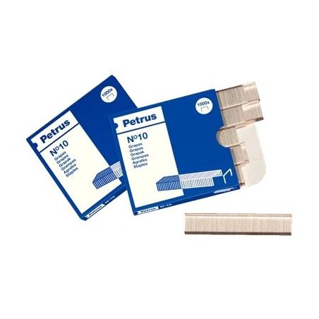 PETRUS GRAPAS Nº10 COBREADAS -CAJA DE 1000-