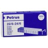 PETRUS GRAPAS 22/6-24/6 GALVANIZADAS -CAJA DE 1000 -25U-
