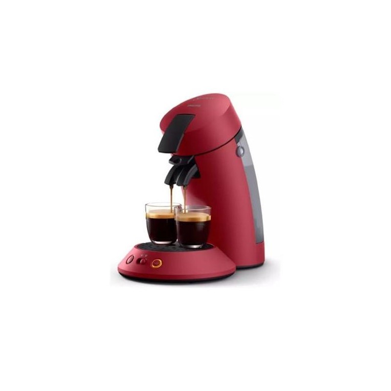PHILIPS CAFETERA CAPSULAS SENSEO ORIGINAL PLUS 0,7 LITROS ROJO