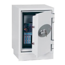 PHOENIX CAJA DE SEGURIDAD IGNIFUGA DATACARE 600X470X470MM 18L CERRADURA ELECTRÓNICA BLANCO