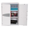 PHOENIX ARMARIO DE SEGURIDAD IGNIFUGO FIRE RANGER 1225X930X520MM 359L CERRADURA ELECTRÓNICA BLANCO