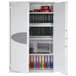 PHOENIX ARMARIO DE SEGURIDAD IGNIFUGO FIRE RANGER 1950X1250X520MM 851L CERRADURA ELECTRÓNICA BLANCO