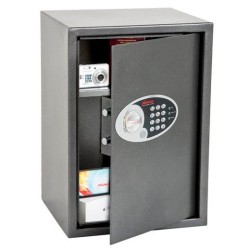 PHOENIX CAJA DE SEGURIDAD VELA HOME&OFFICE 500X350X310MM 51L CERRADURA ELECTRÓNICA GRAFITO