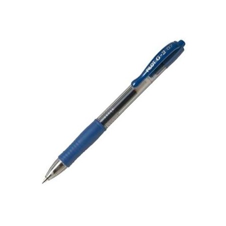 PILOT BOLÍGRAFO TINTA DE GEL G-2 0.7 RETRÁCTIL AZUL