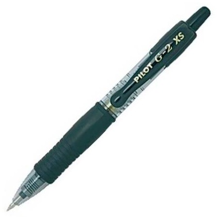 PILOT BOLÍGRAFO TINTA DE GEL G2 PIXIE XS RETRÁCTIL 0.7 NEGRO