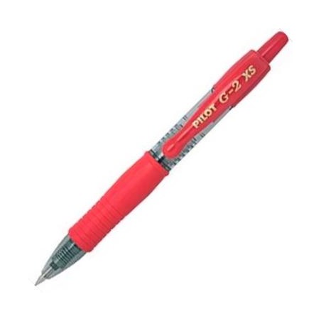 PILOT ROLLER TINTA DE GEL G2 XS PIXIE RETRÁCTIL 0.7 ROJO