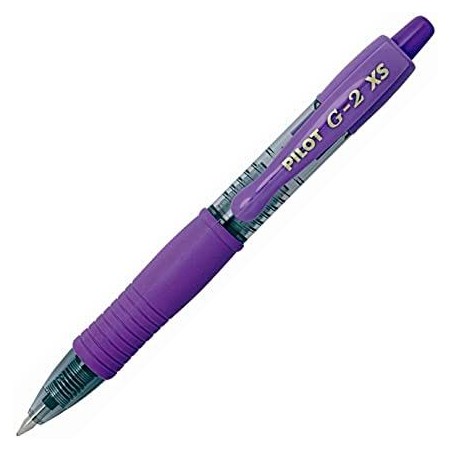 PILOT ROLLER TINTA DE GEL G2 PIXIE XS RETRÁCTIL 0.7 VIOLETA