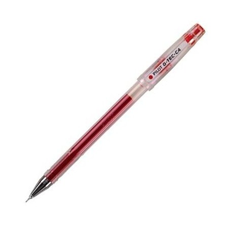 PILOT ROLLER TINTA DE GEL G-TEC-C4 ROJO