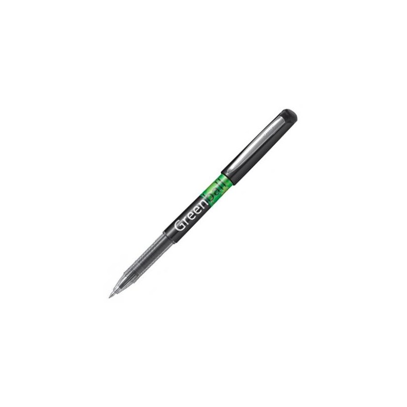 PILOT ROLLER TINTA LÍQUIDA GREENBALL 07 NEGRO