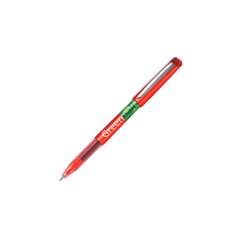 PILOT ROLLER TINTA LÍQUIDA GREENBALL 07 ROJO