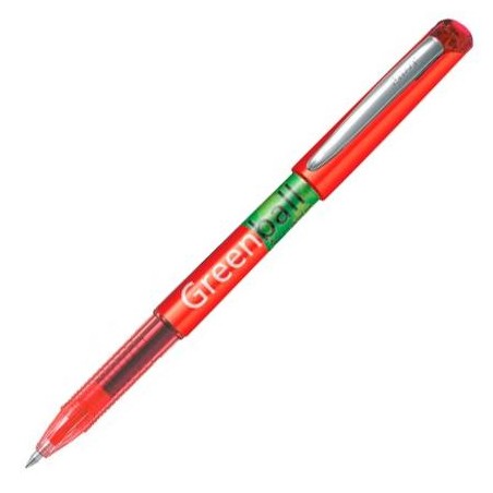 PILOT ROLLER TINTA LÍQUIDA GREENBALL 07 ROJO