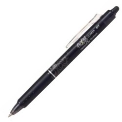 PILOT BOLÍGRAFO TINTA BORRABLE FRIXION CLICKER 0.7 NEGRO