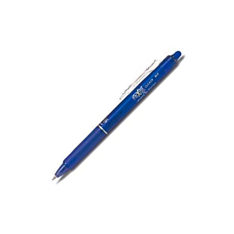 PILOT BOLÍGRAFO TINTA BORRABLE FRIXION CLICKER 0.7 AZUL