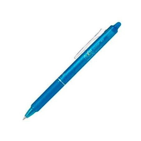 PILOT BOLÍGRAFO TINTA BORRABLE FRIXION CLICKER AZUL 0.7 CLARO