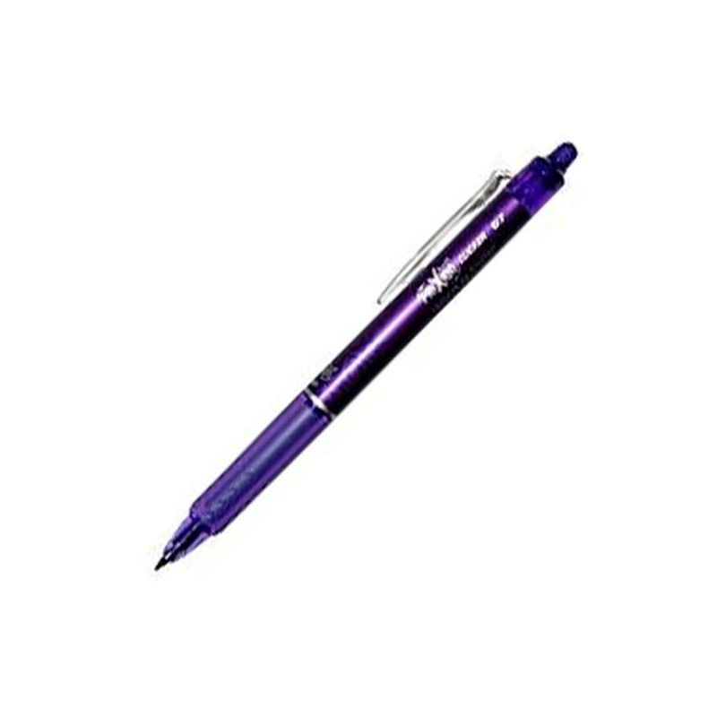 PILOT BOLÍGRAFO TINTA BORRABLE FRIXION CLICKER 0.7 VIOLETA