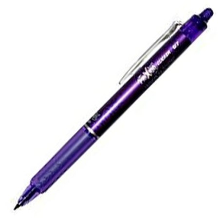 PILOT BOLÍGRAFO TINTA BORRABLE FRIXION CLICKER 0.7 VIOLETA