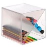 ARCHIVO 2000 ORGANIZADOR ARCHICUBO DIVISOR EN ASPA 4 COMPARTIMENTOS 150X150X150MM CRISTAL TRANSPARENTE