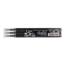 PILOT RECAMBIO BOLÍGRAFO FRIXION 0.7 NEGRO PACK 3 UD