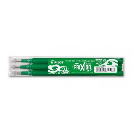 PILOT RECAMBIO BOLÍGRAFO FRIXION 0.7 VERDE PACK 3 UD