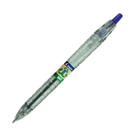 PILOT BOLÍGRAFO ECOBALL PLÁSTICO RECICLADO 1.0MM RECARGABLE AZUL