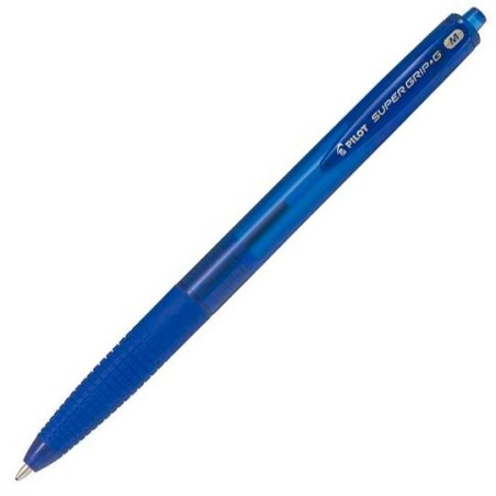 PILOT BOLÍGRAFO SUPERGRIP G RETRÁCTIL 1.0MM AZUL
