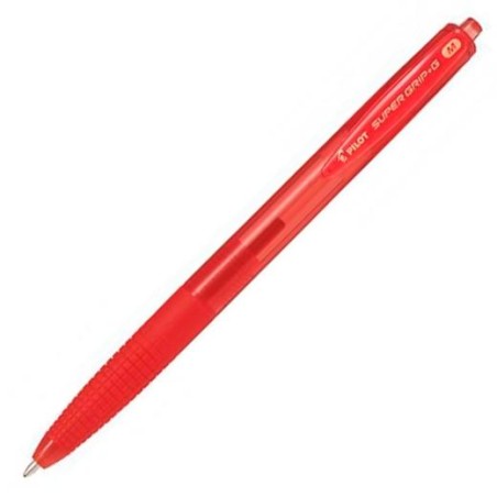 PILOT BOLÍGRAFO SUPERGRIP G RETRÁCTIL 1.0MM ROJO