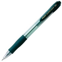 PILOT BOLÍGRAFO SUPERGRIP M NEGRO CUERPO NEGRO