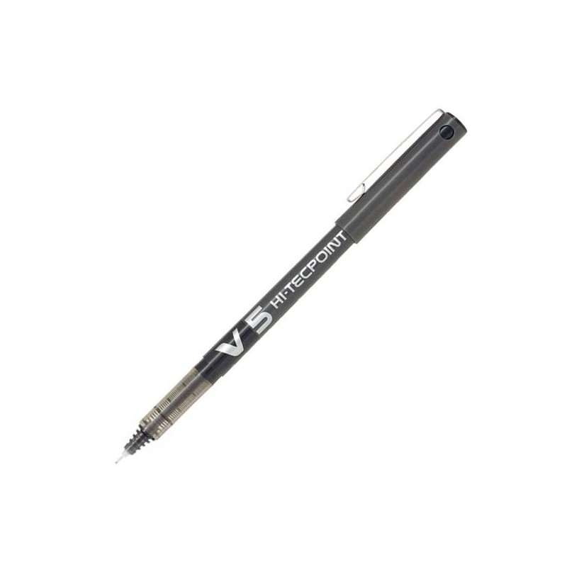 PILOT ROLLER TINTA LÍQUIDA V-5 HI-TECPOINT NEGRO