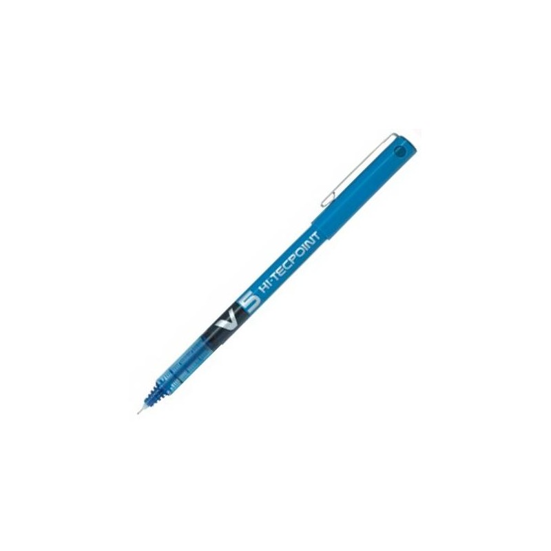 PILOT ROLLER TINTA LÍQUIDA V-5 HI-TECPOINT AZUL