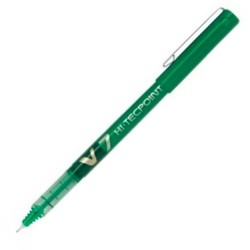 PILOT ROLLER TINTA LÍQUIDA V-7 HI-TECPOINT VERDE