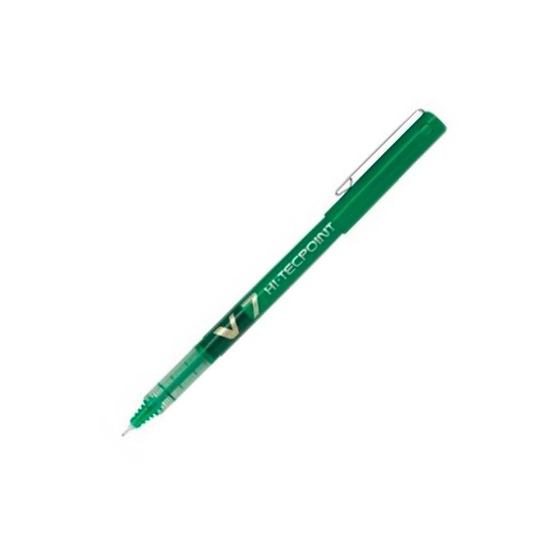 PILOT ROLLER TINTA LÍQUIDA V-7 HI-TECPOINT VERDE