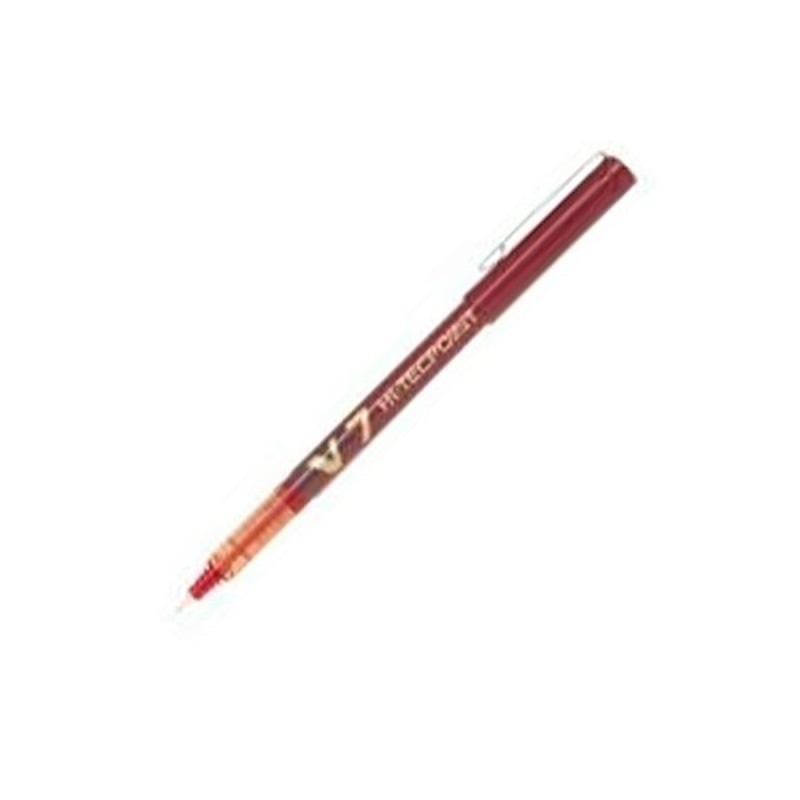 PILOT ROLLER TINTA LÍQUIDA V7 HI-TECPOINT ROJO