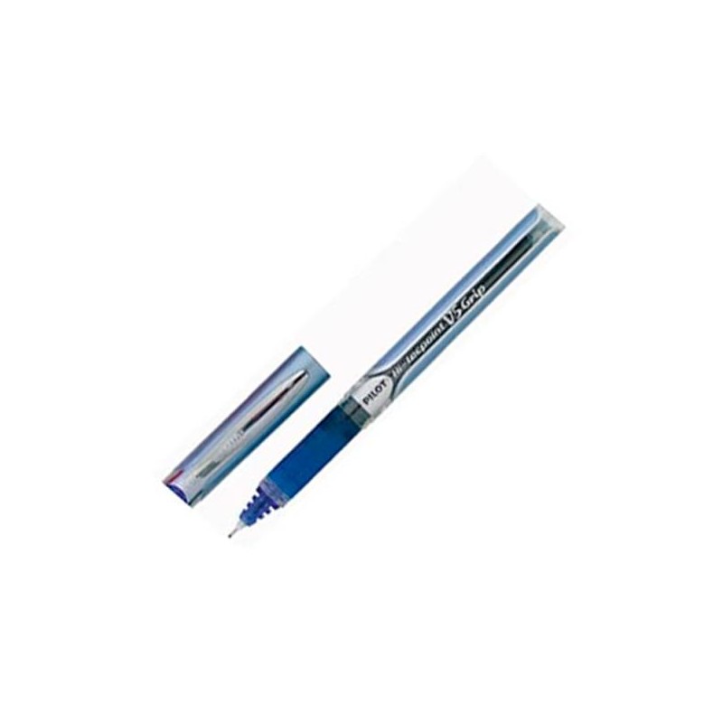 PILOT ROLLER TINTA LÍQUIDA V-5 GRIP HI-TECPOINT AZUL