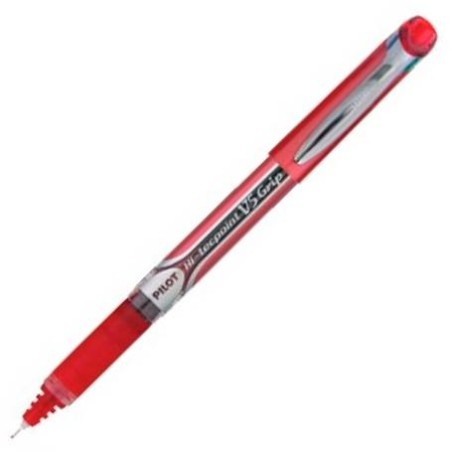 PILOT ROLLER TINTA LÍQUIDA V-5 GRIP HI-TECPOINT ROJO