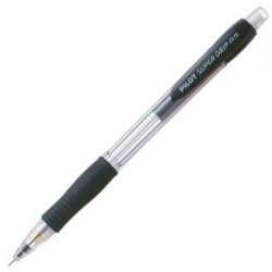 PILOT PORTAMINAS H-185 SUPERGRIP 0.5 CON GOMA NEGRO