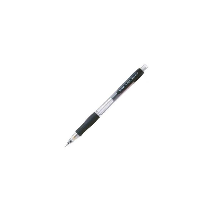 PILOT PORTAMINAS H-185 SUPERGRIP 0.5 CON GOMA NEGRO