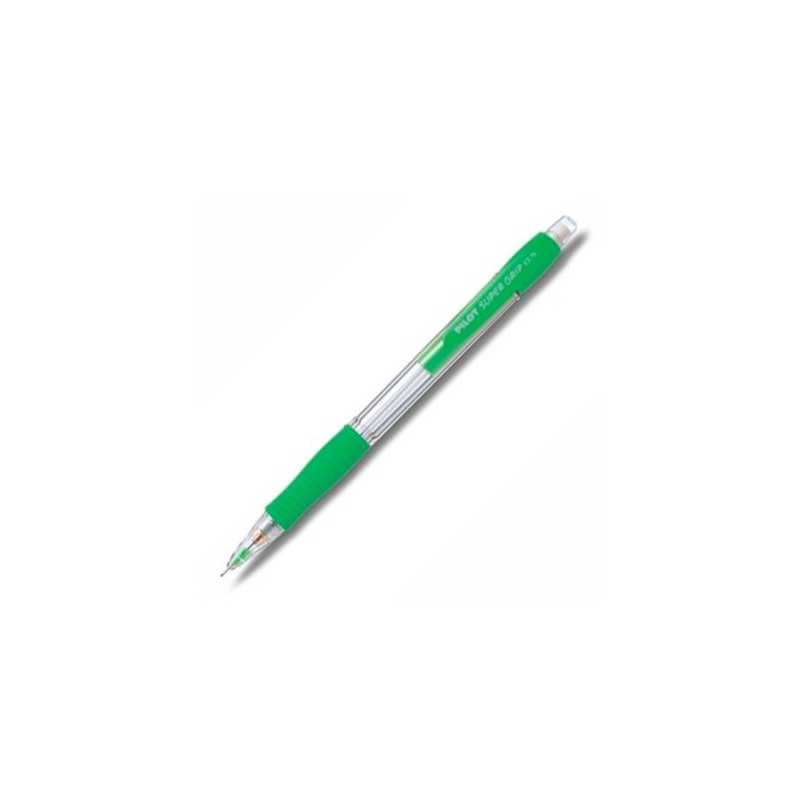 PILOT PORTAMINAS H-185 SUPERGRIP 0.5 CON GOMA VERDE CLARO
